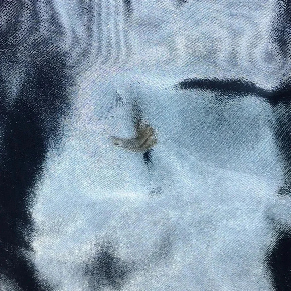 Elliatt Revolve Cassini One-Shoulder Satin Ruched Gown Dress Slit Blue Formal XS - Picture 5 of 9